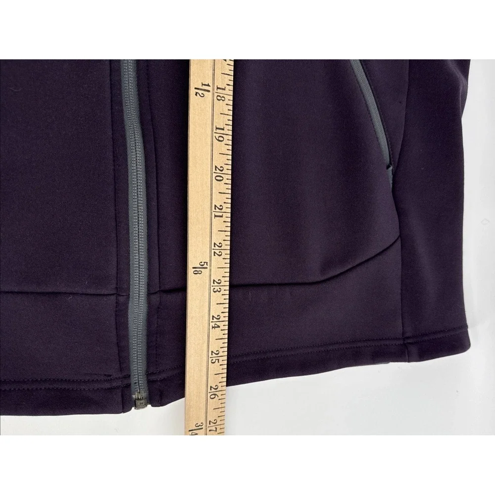 The North Face Jacket Men's Large Full Zip Gray Softshell Fleece Lined‎